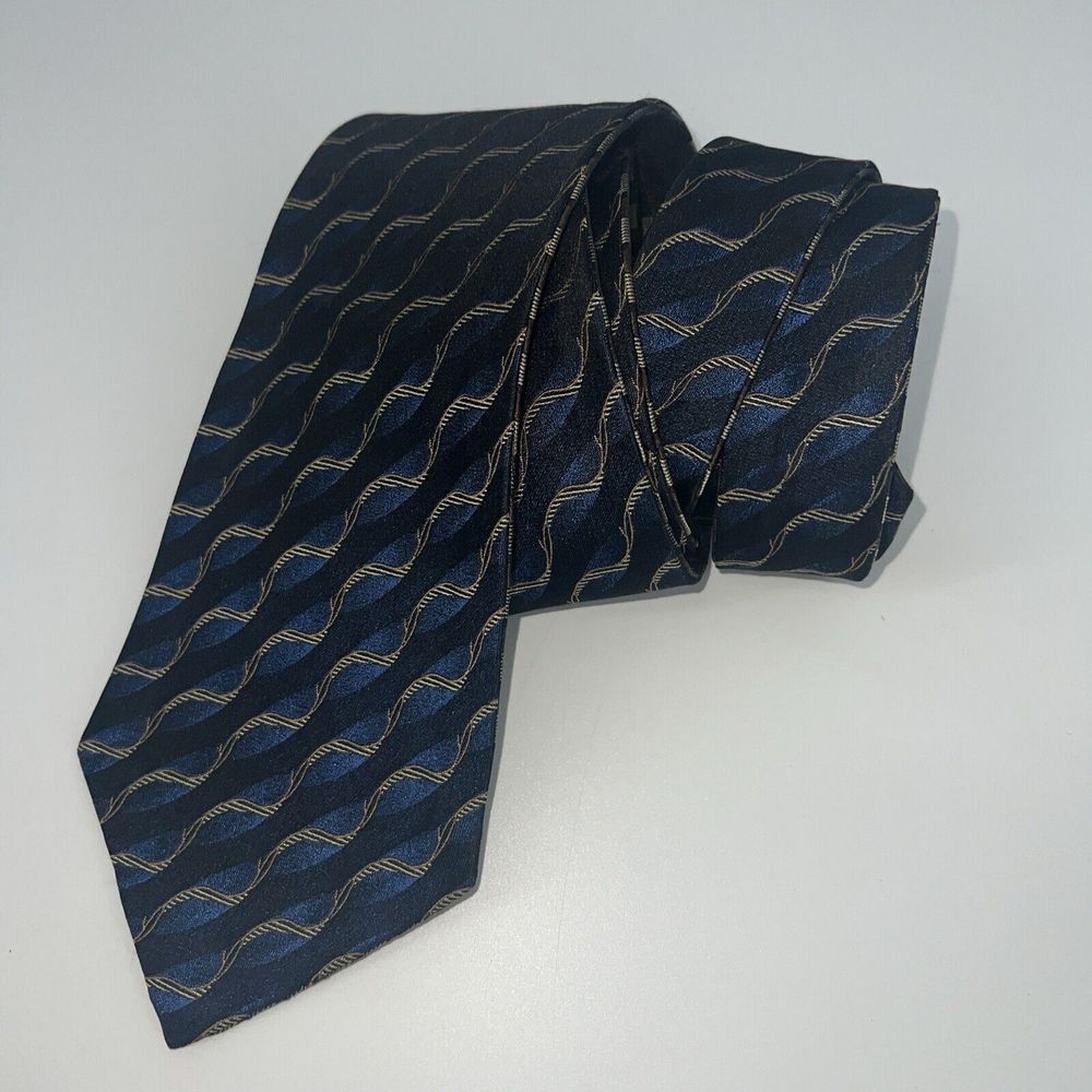 Graham & Lockwood London England‎ Men's Neck Tie Two Sided Reversible Design Vtg